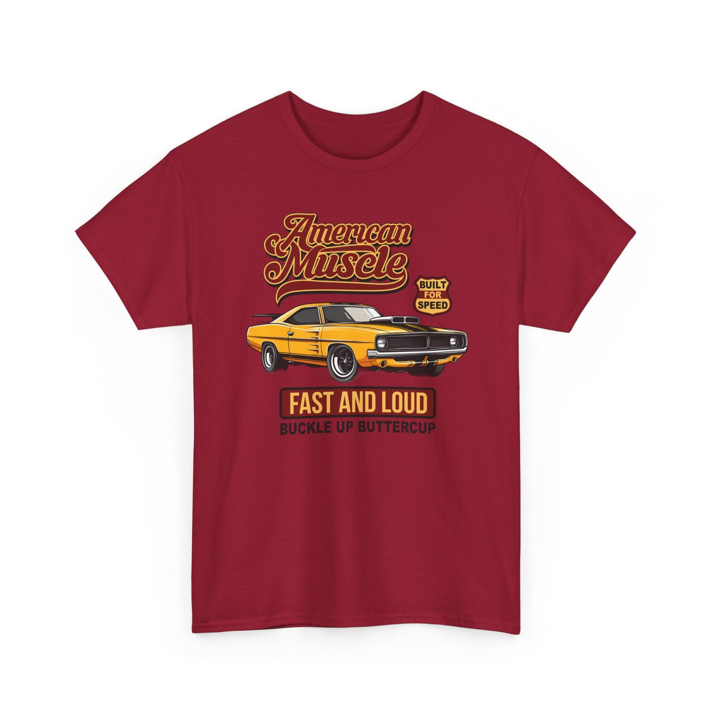 Short Sleeve-American Muscle Car Tee