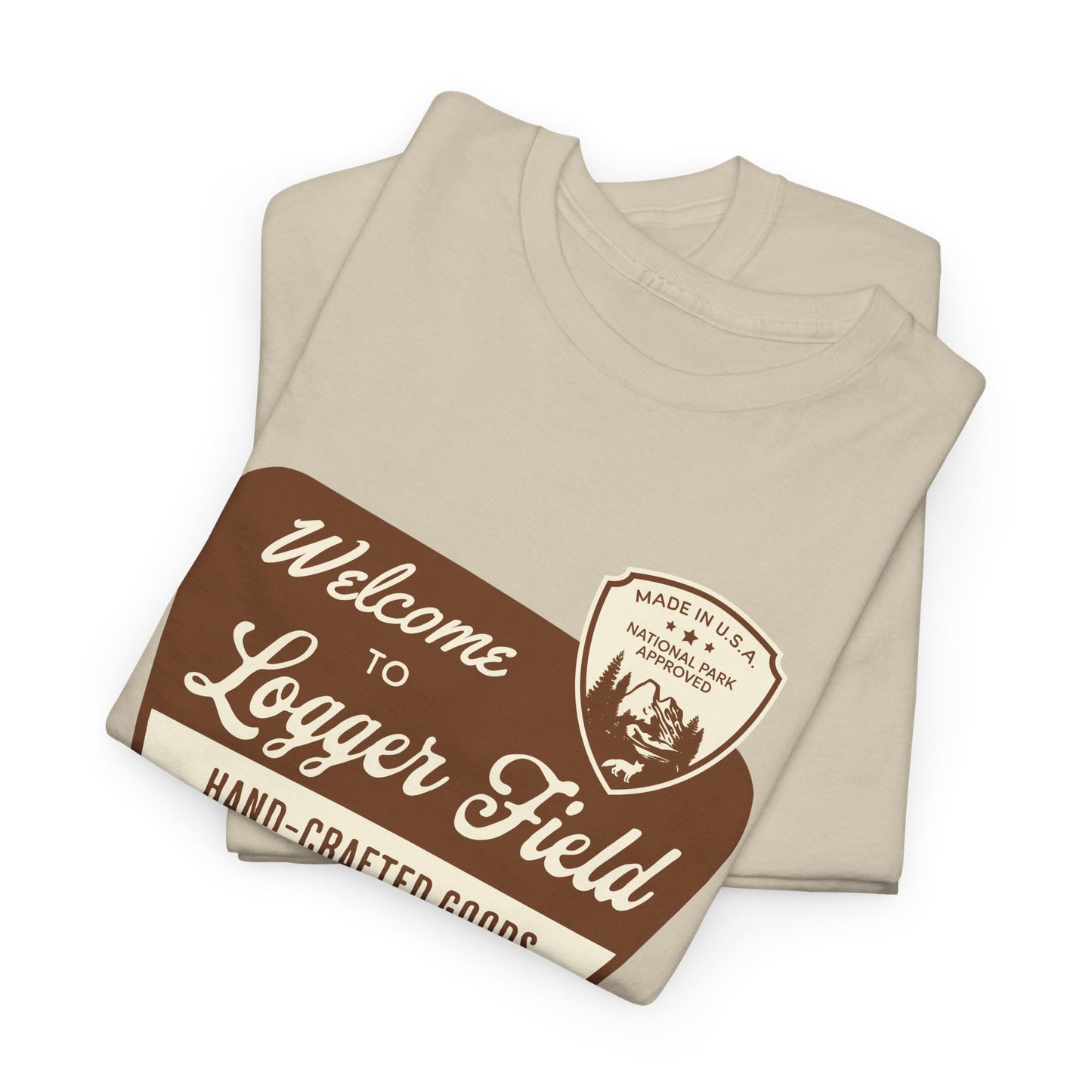 Short Sleeve-Logger Field Vintage Tee
