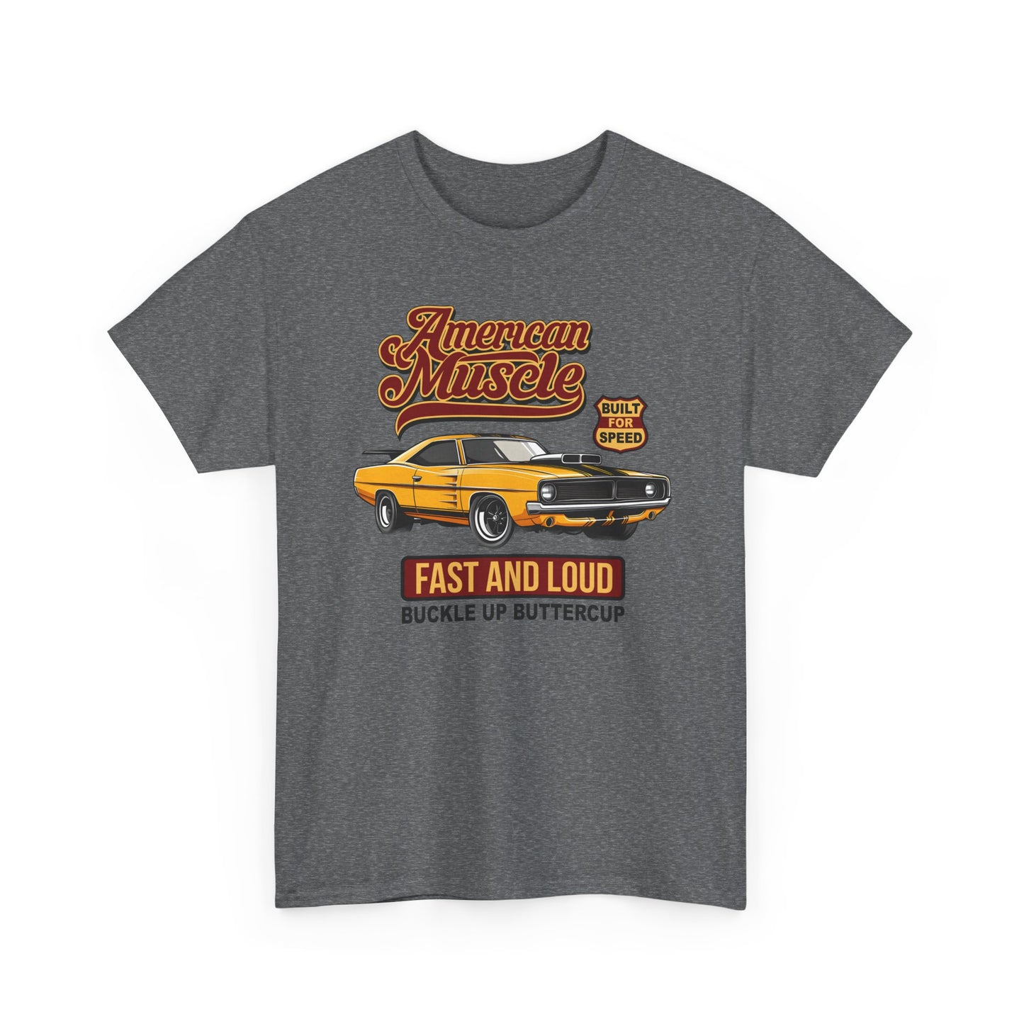 Short Sleeve-American Muscle Car Tee