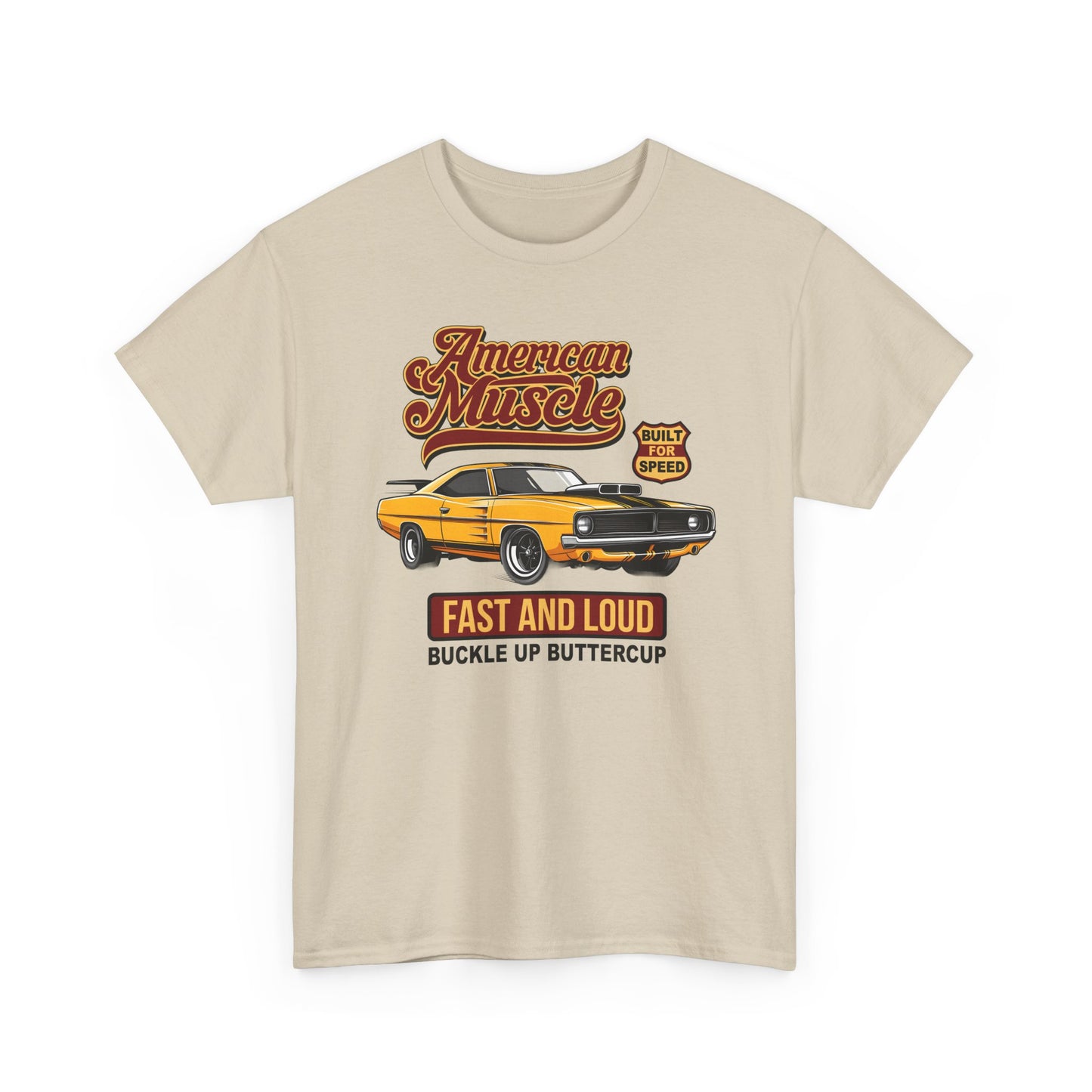 Short Sleeve-American Muscle Car Tee