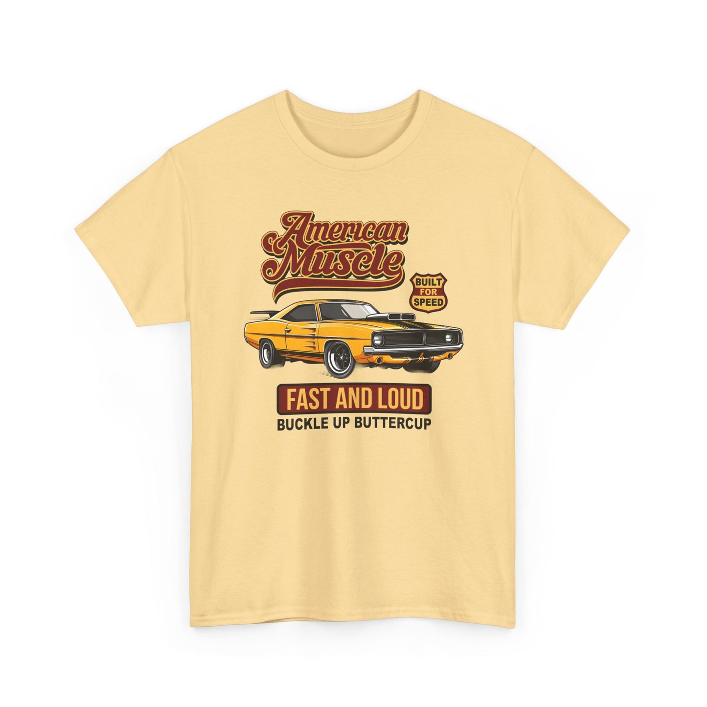 Short Sleeve-American Muscle Car Tee