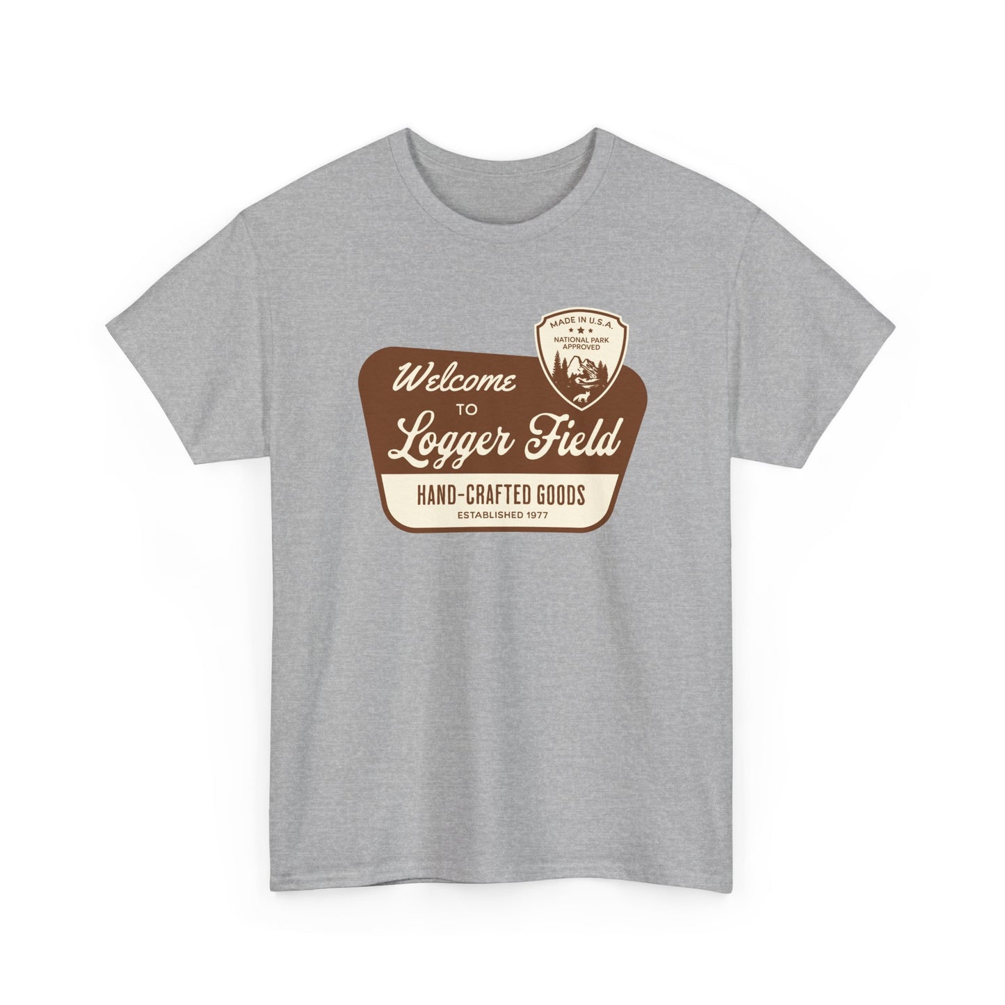 Short Sleeve-Logger Field Vintage Tee