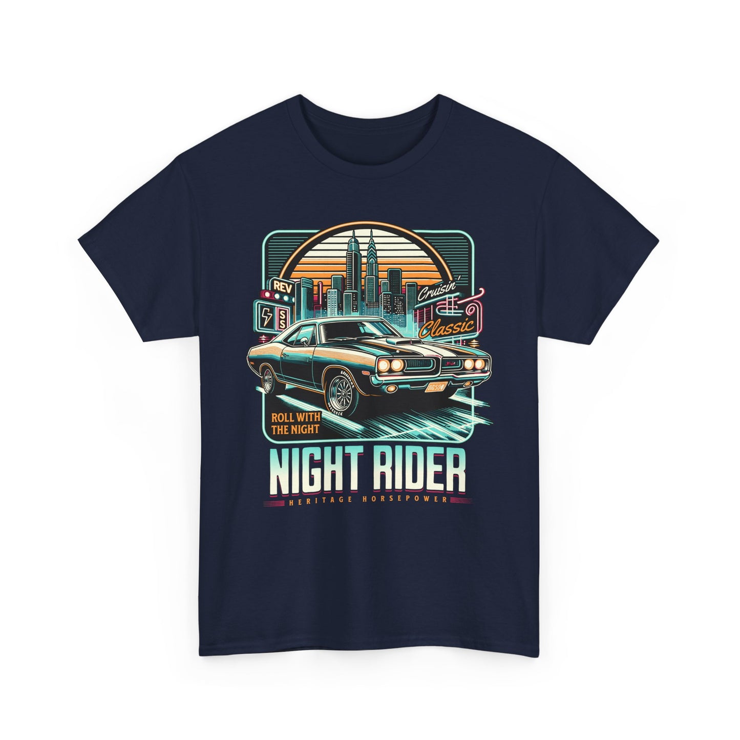 Short Sleeve-Night Rider Tee