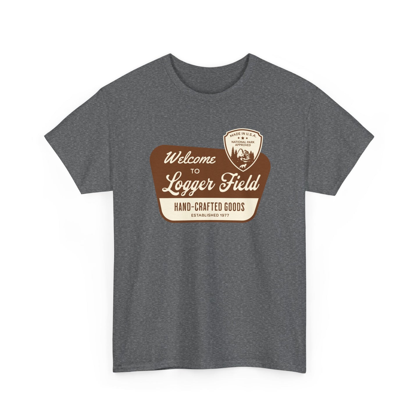 Short Sleeve-Logger Field Vintage Tee
