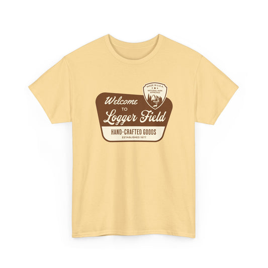 Short Sleeve-Logger Field Vintage Tee