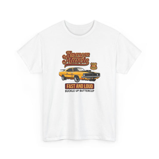 Short Sleeve-American Muscle Car Tee