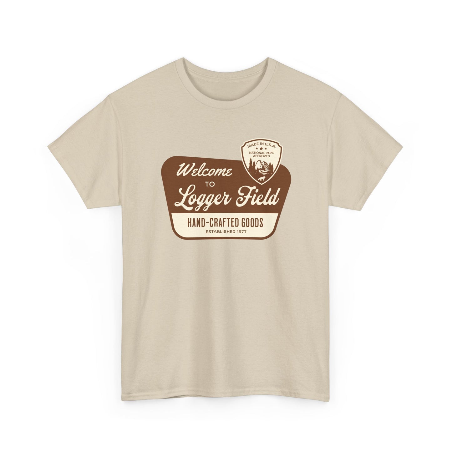 Short Sleeve-Logger Field Vintage Tee