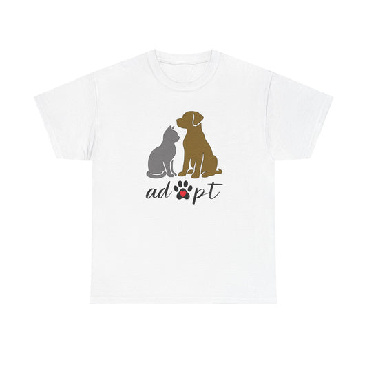 Short Sleeve-Adopt Pet Awareness Tee