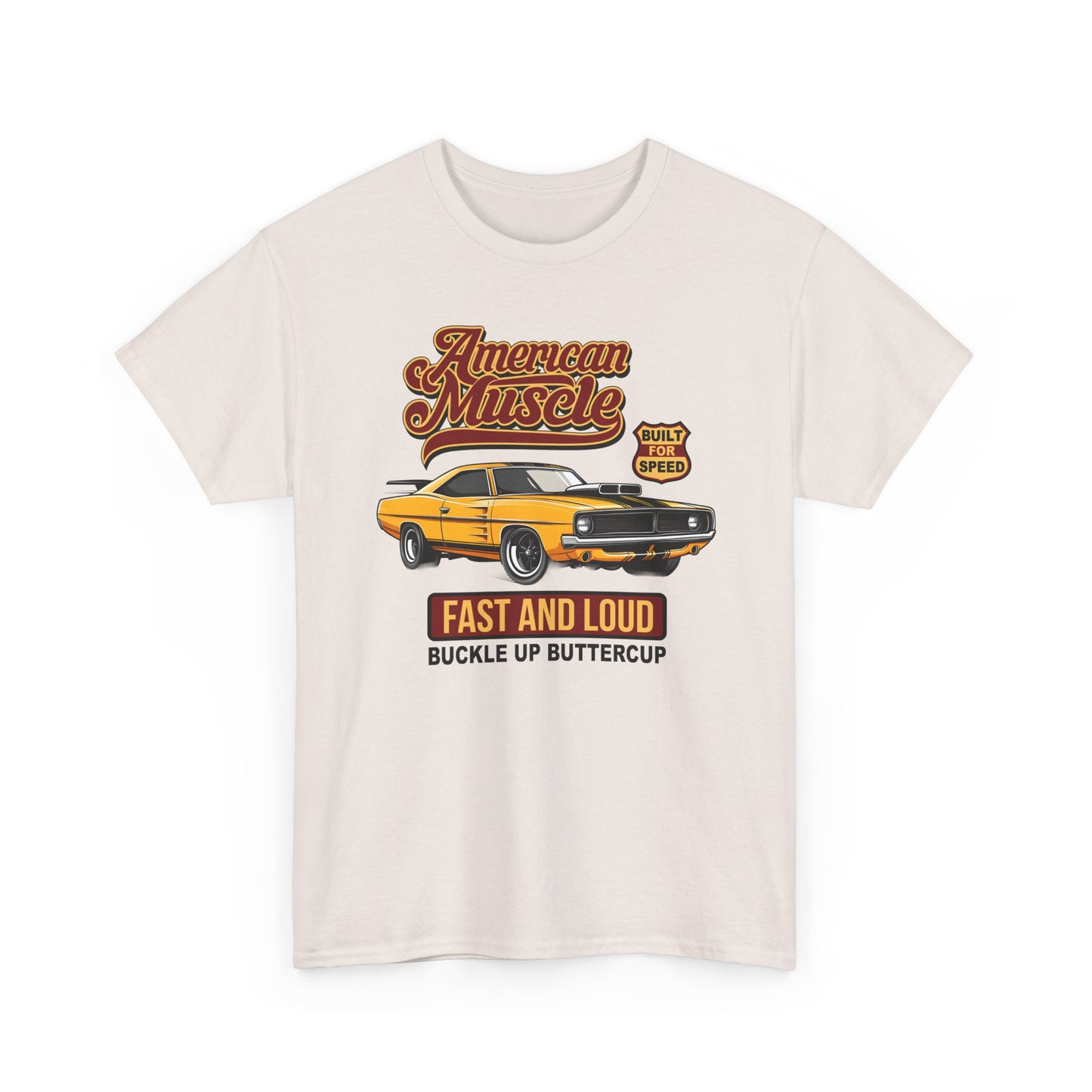 Short Sleeve-American Muscle Car Tee