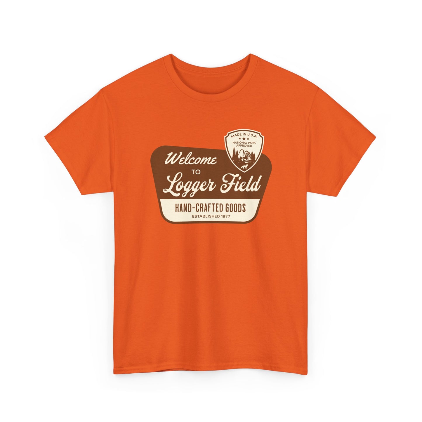 Short Sleeve-Logger Field Vintage Tee