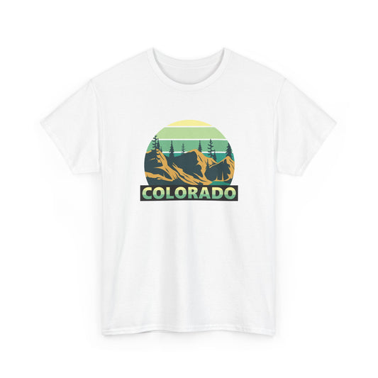 Short Sleeve-Colorado Vintage Mountain Tee