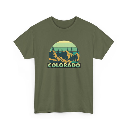 Short Sleeve-Colorado Vintage Mountain Tee