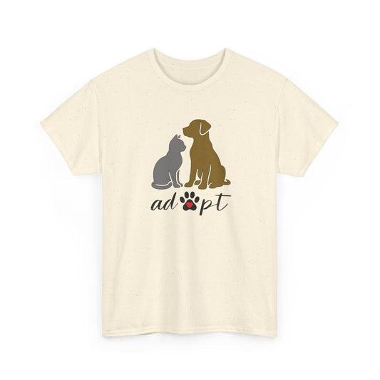 Short Sleeve-Adopt Pet Awareness Tee
