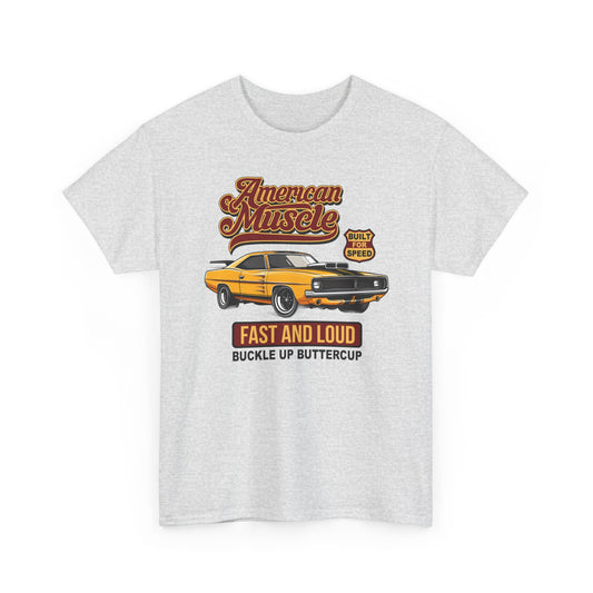 Short Sleeve-American Muscle Car Tee